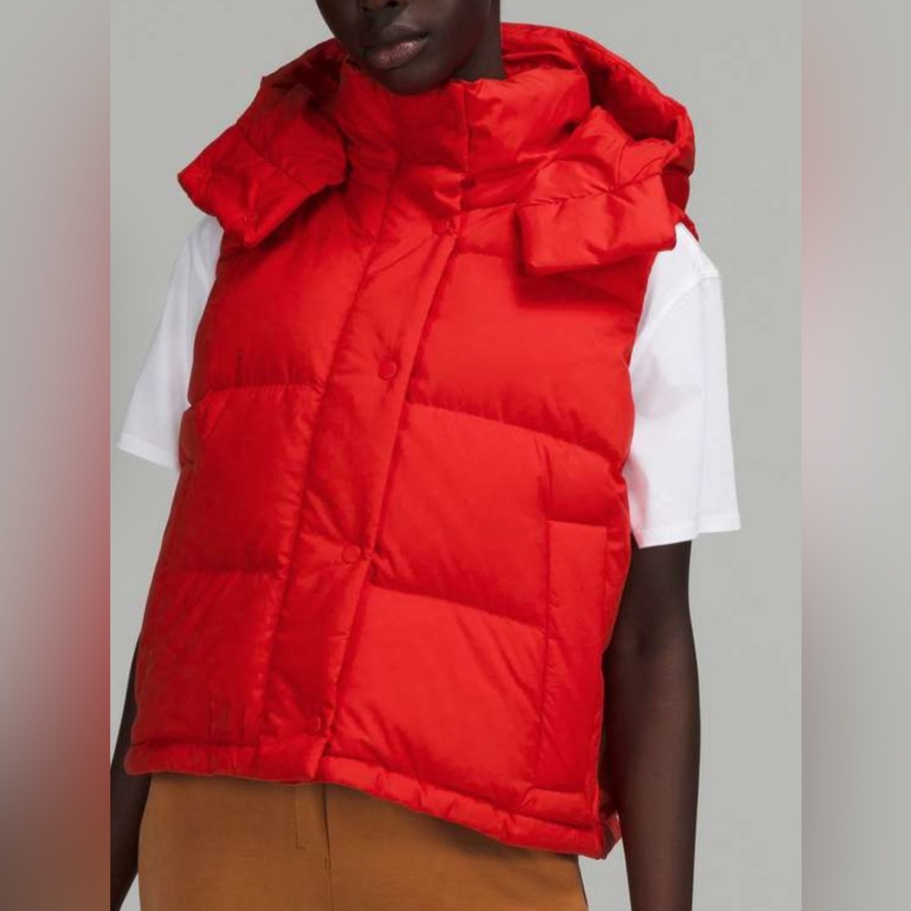 Lululemon Wonder Puff Cropped Vest